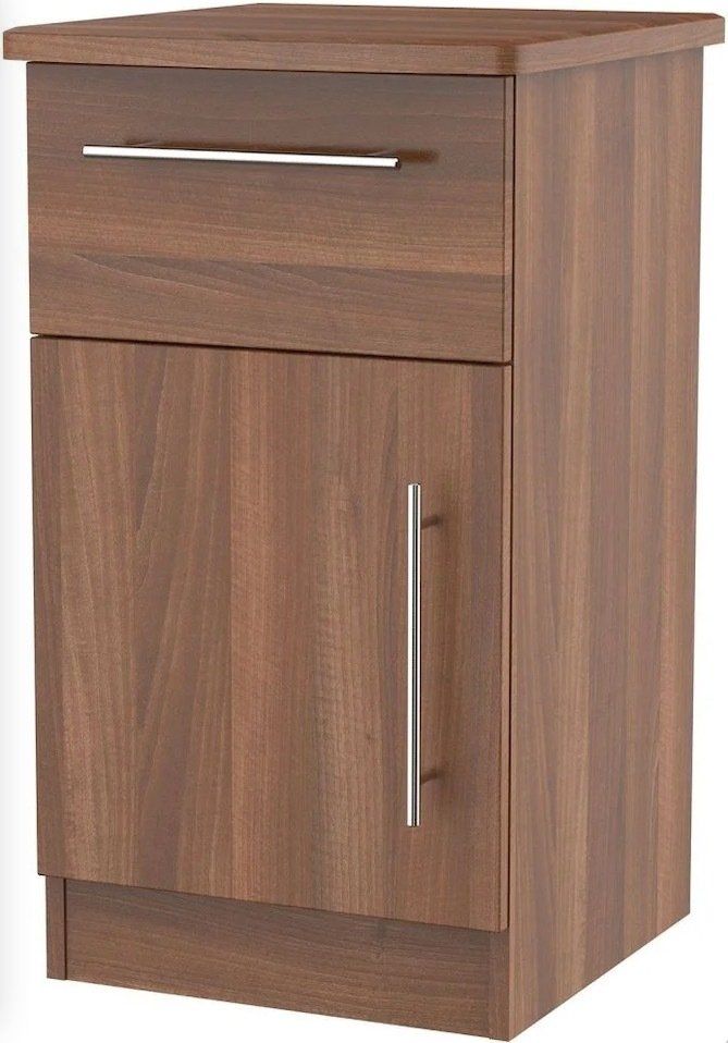Sherwood Noche Walnut 1 Door 1 Drawer Cabinet Sherwood Noche Walnut 1 Door 1 Drawer Cabinet at L Fidler & Sons furniture store Stranraer Dumfries and Galloway