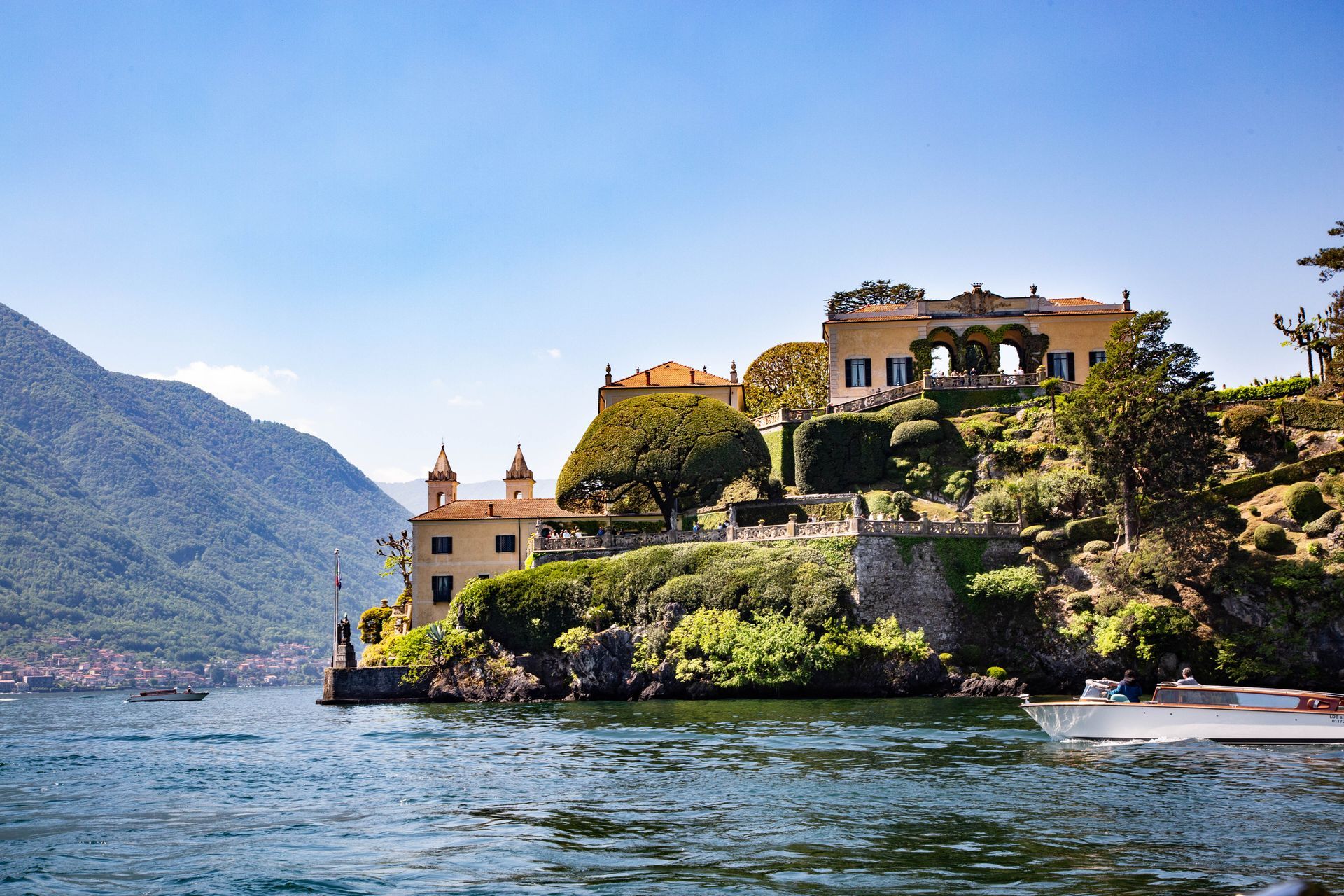Villa del Balbianello on Lake Como.