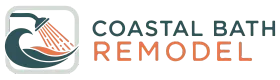A logo for Coastal Bath Remodel