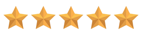 Five gold stars