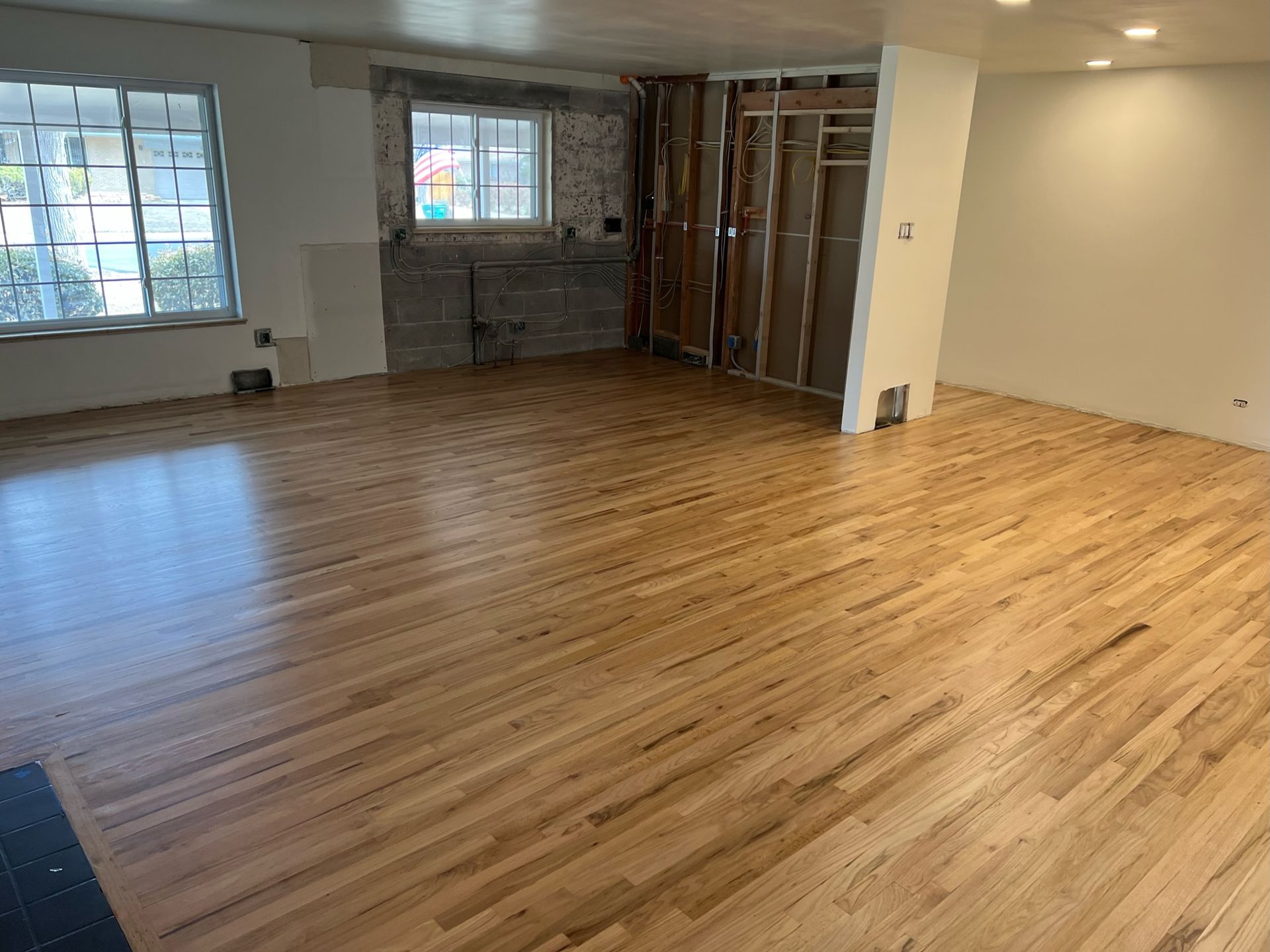 Floor refinishing