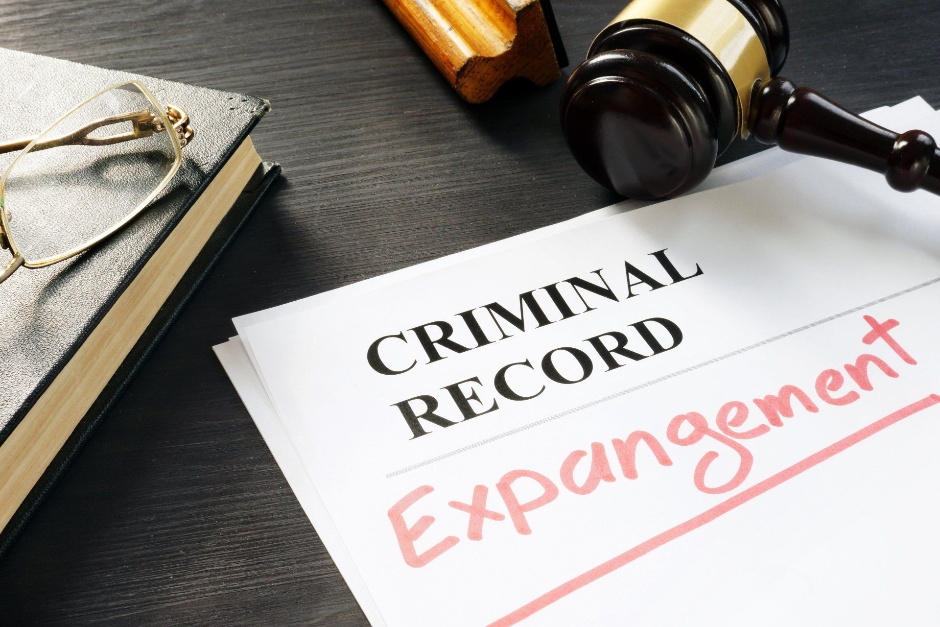 Criminal record expungement
