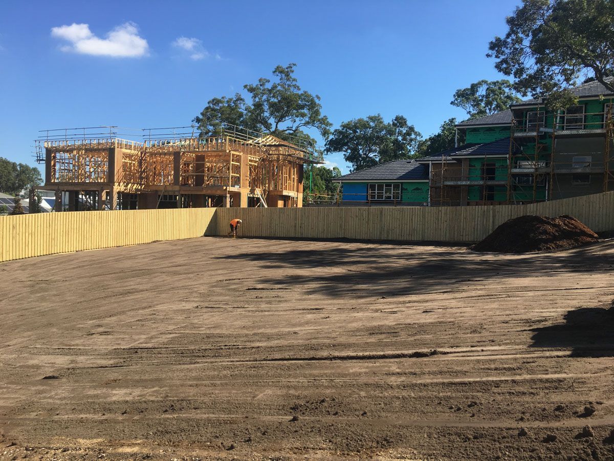 Residential earthworks
