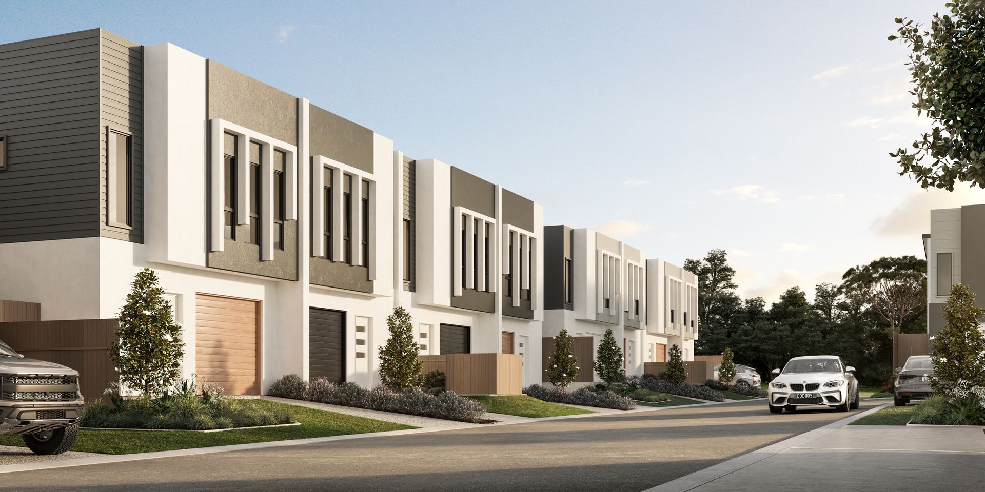 The Mill Pimpama Streetscape