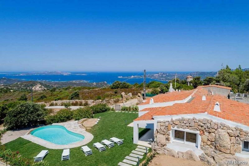 villa con piscina privata