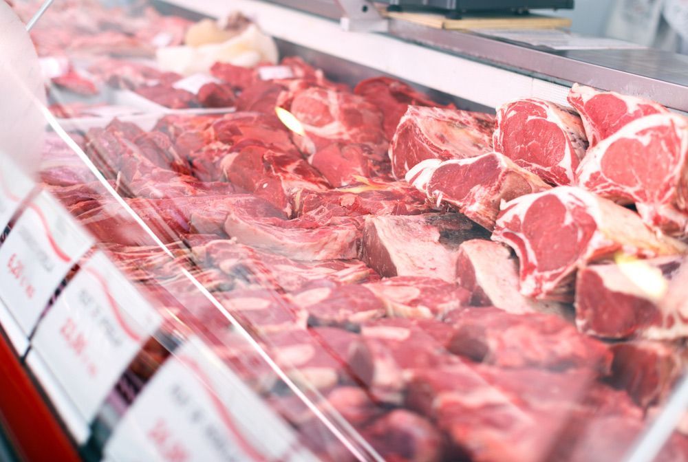 Close-up Of A Meat