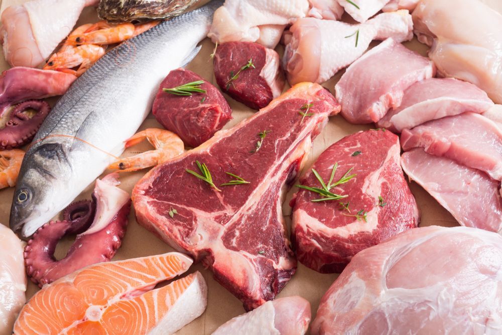 Assortment of meat and seafood — Wholesale Butchery in Condobolin, NSW