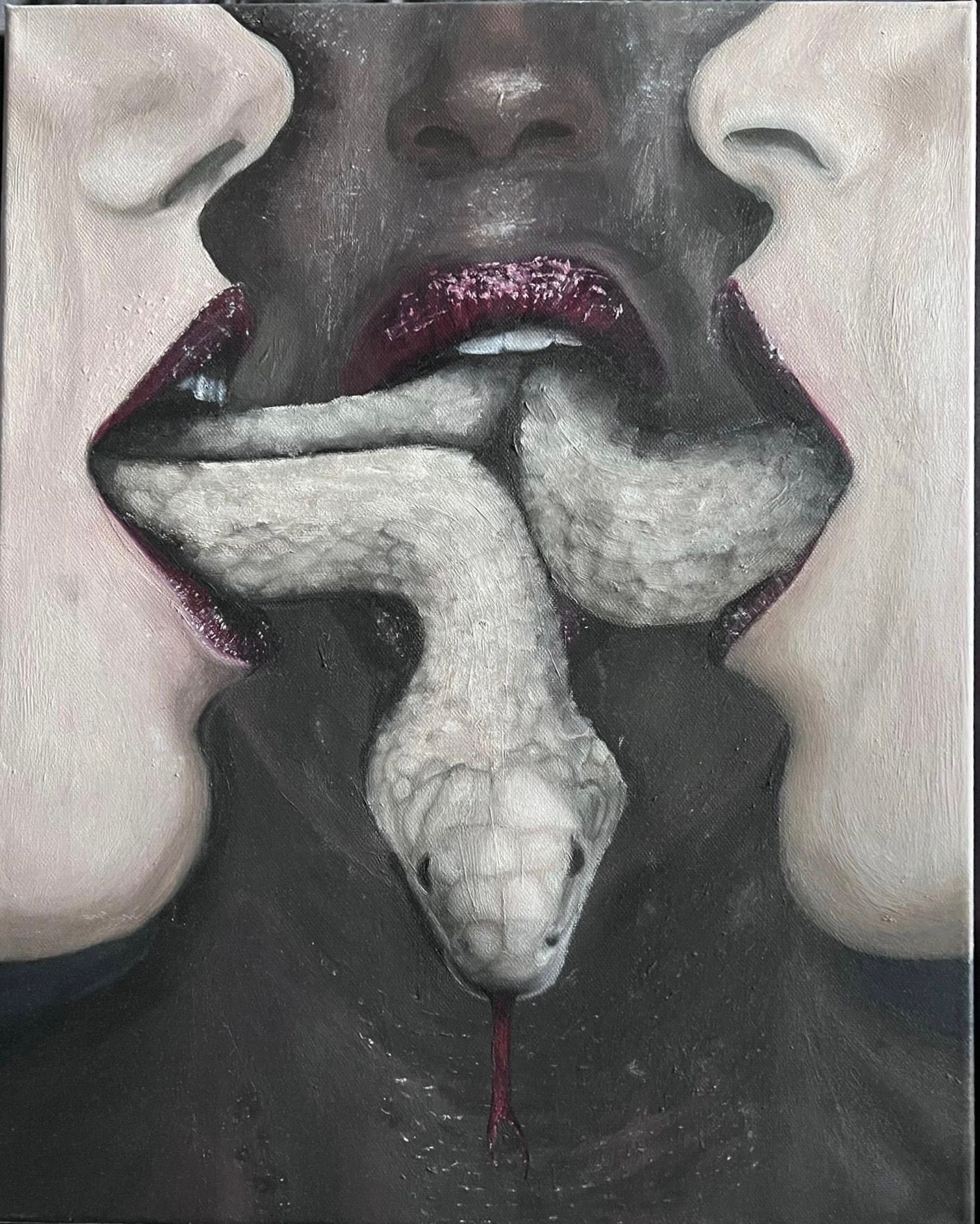 AHS Coven oil color, 40 x 50 cm