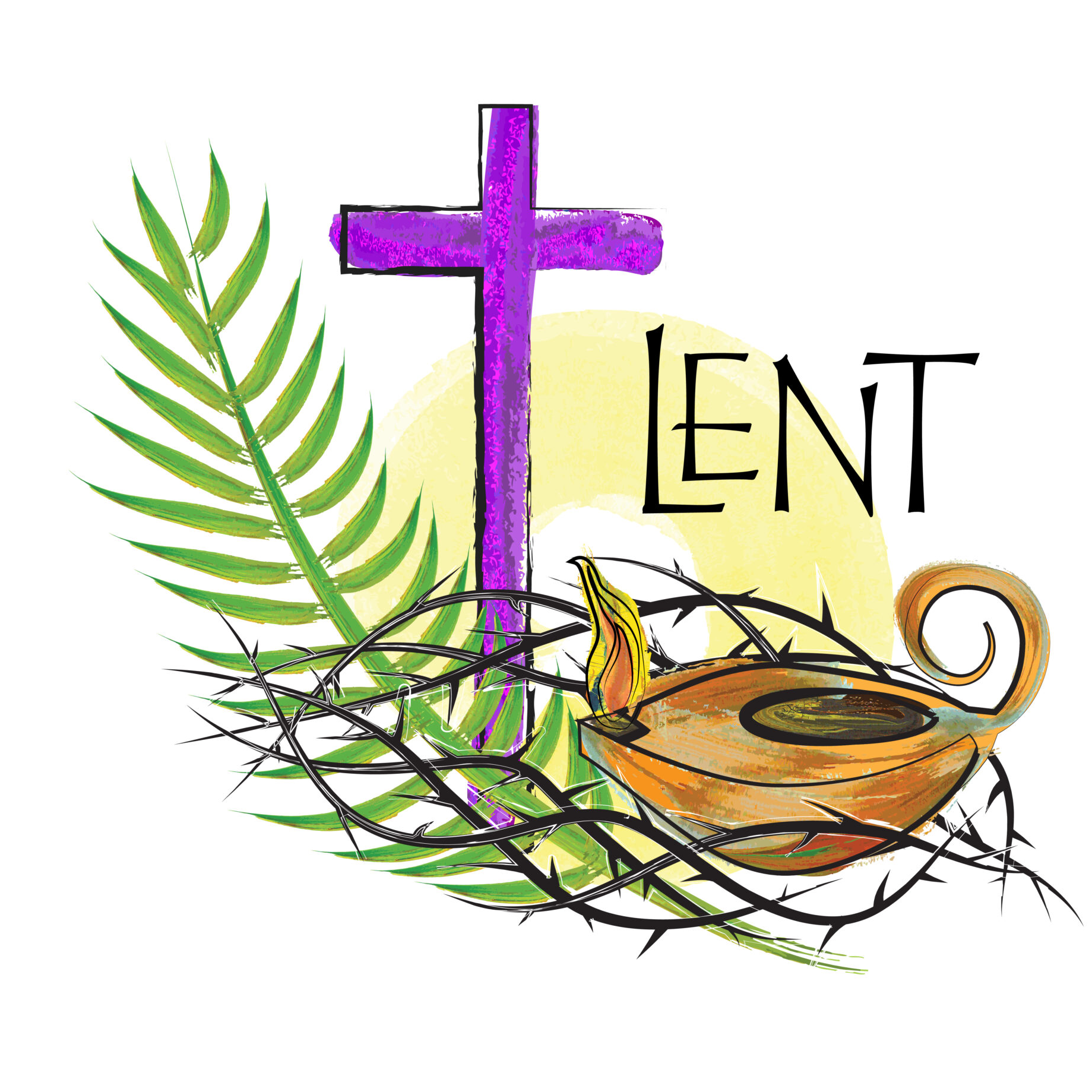 Lent image - crown of thorns