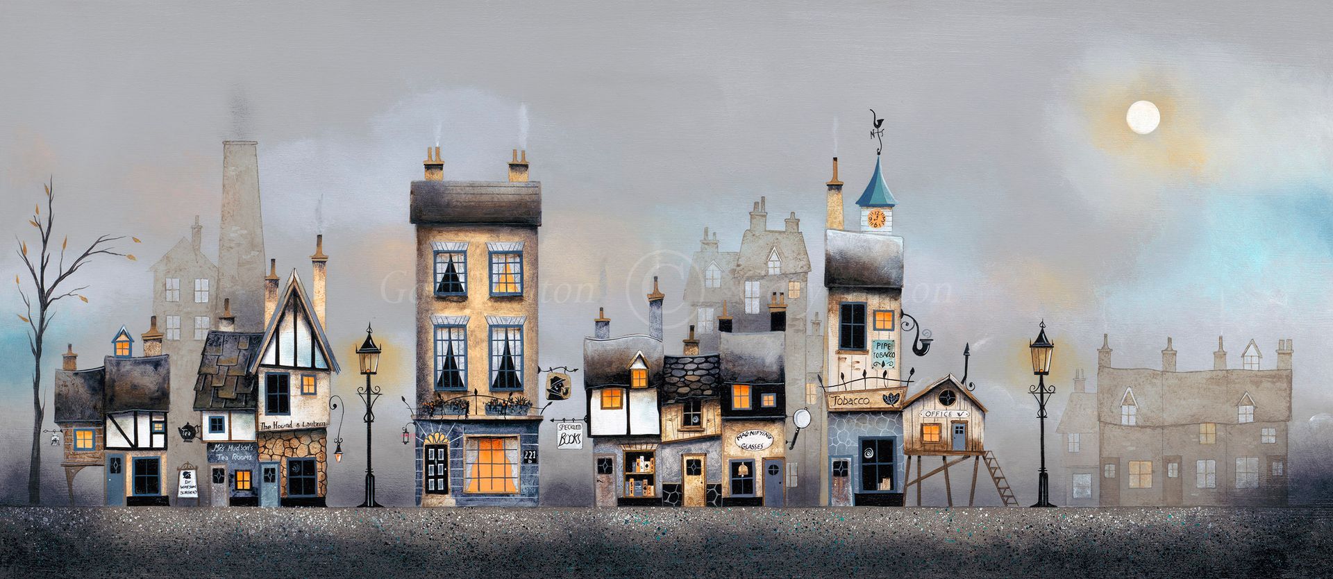 Baker Street - Limited Edition on Canvas Board - Gary Walton