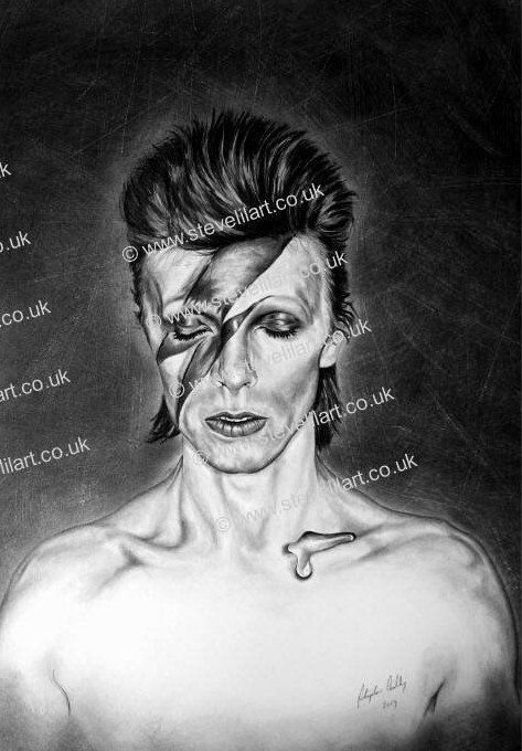 David Bowie Aladdin Sane - Steve Lilly
