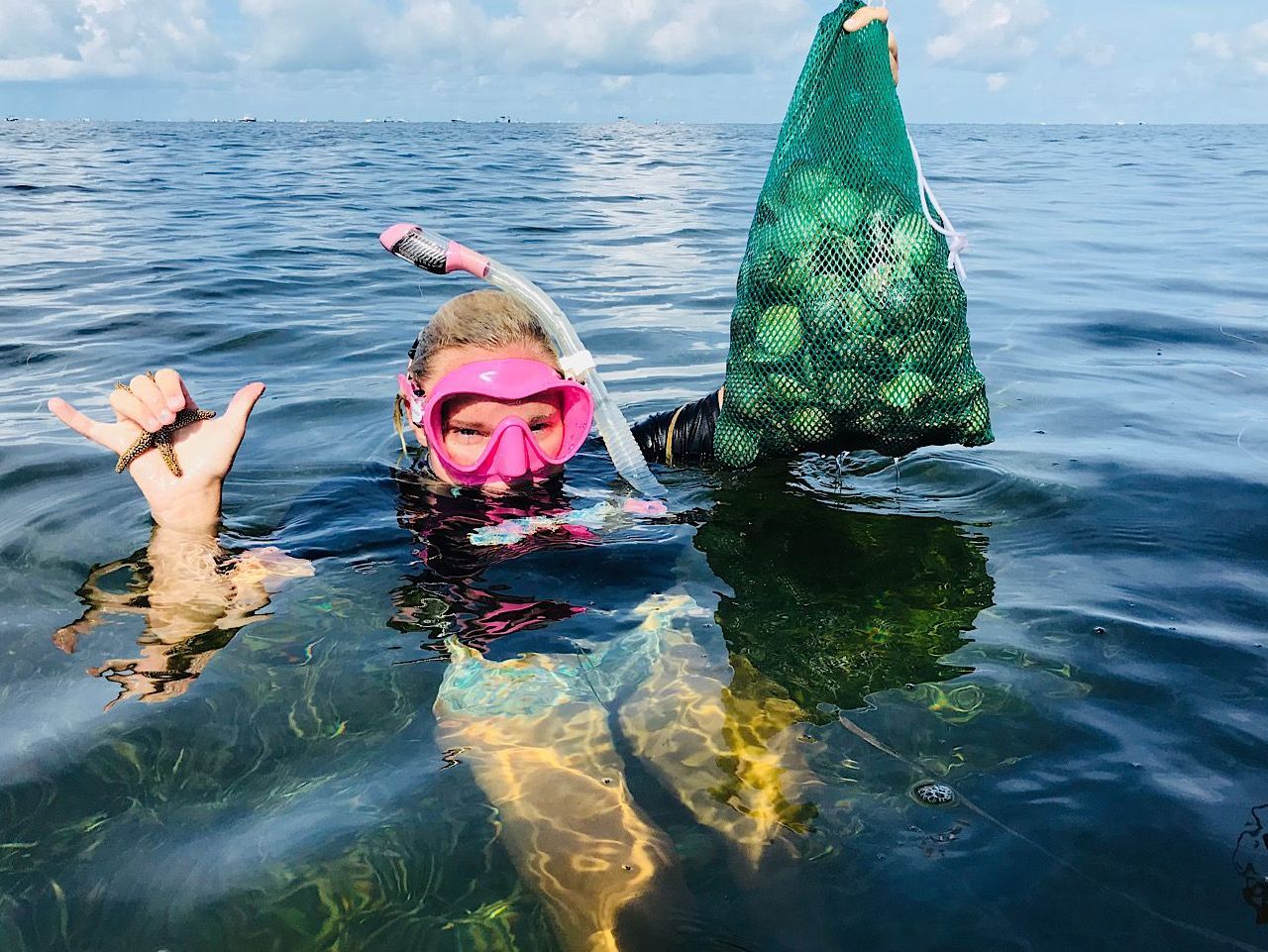 Crystal River Scalloping