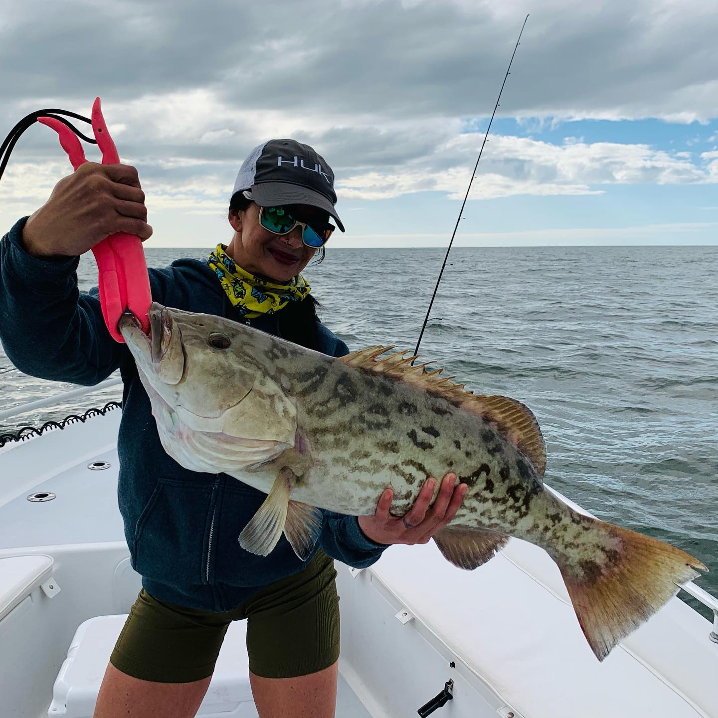 Crystal River Grouper Casting