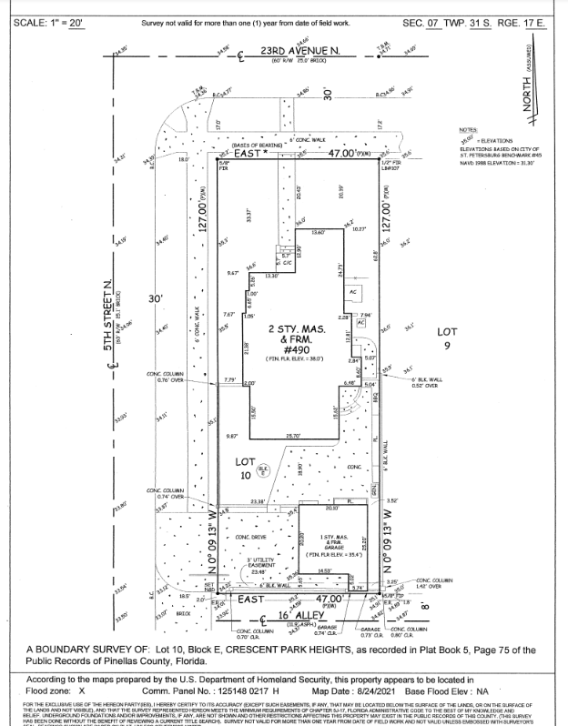 Land Surveying Pinellas County 7273478740