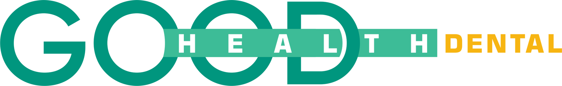 The logo for good health dental is green and yellow | Best dentist in Solon, OH