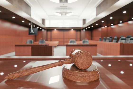 Gavel Inside Court Room — Linares Law Office — Tooele, Utah
