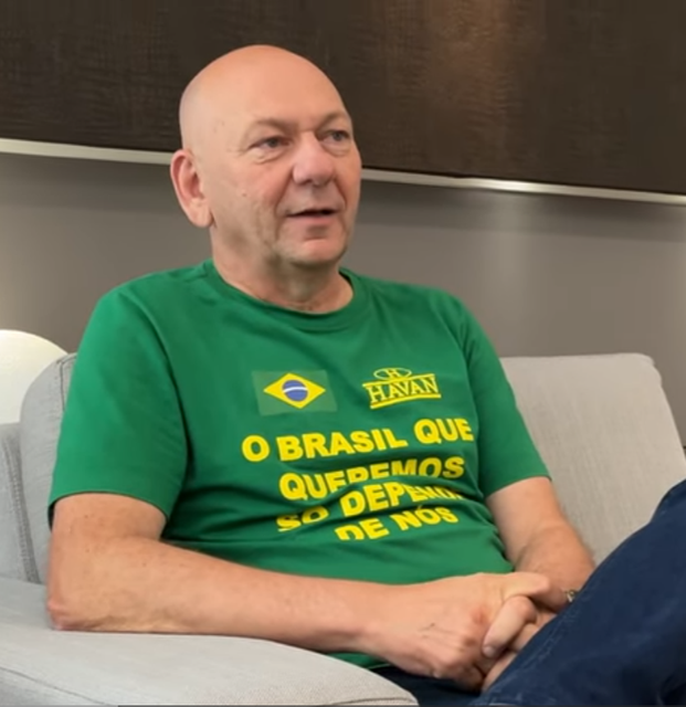 Capa Case SBT Black Friday Live Show 2025 com Doheler, Cruzeiro do Sul e Havan