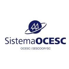 O logotipo da Universidade do Contestado (UNC), apresentando um ícone estilizado em azul escuro e texto sobre um fundo branco.