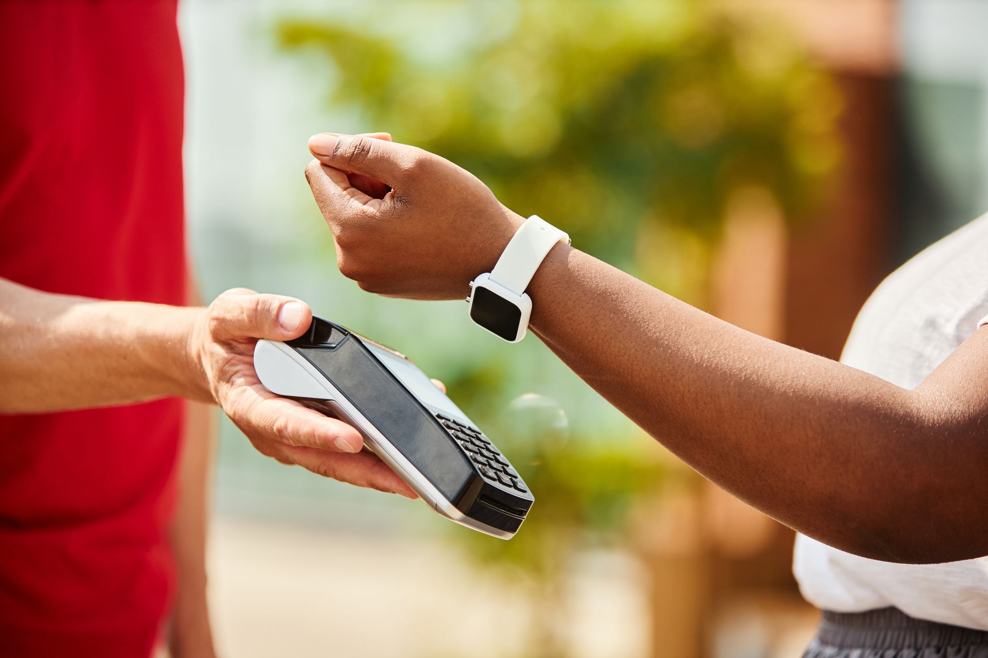 Pagamento feito via Smartwatch