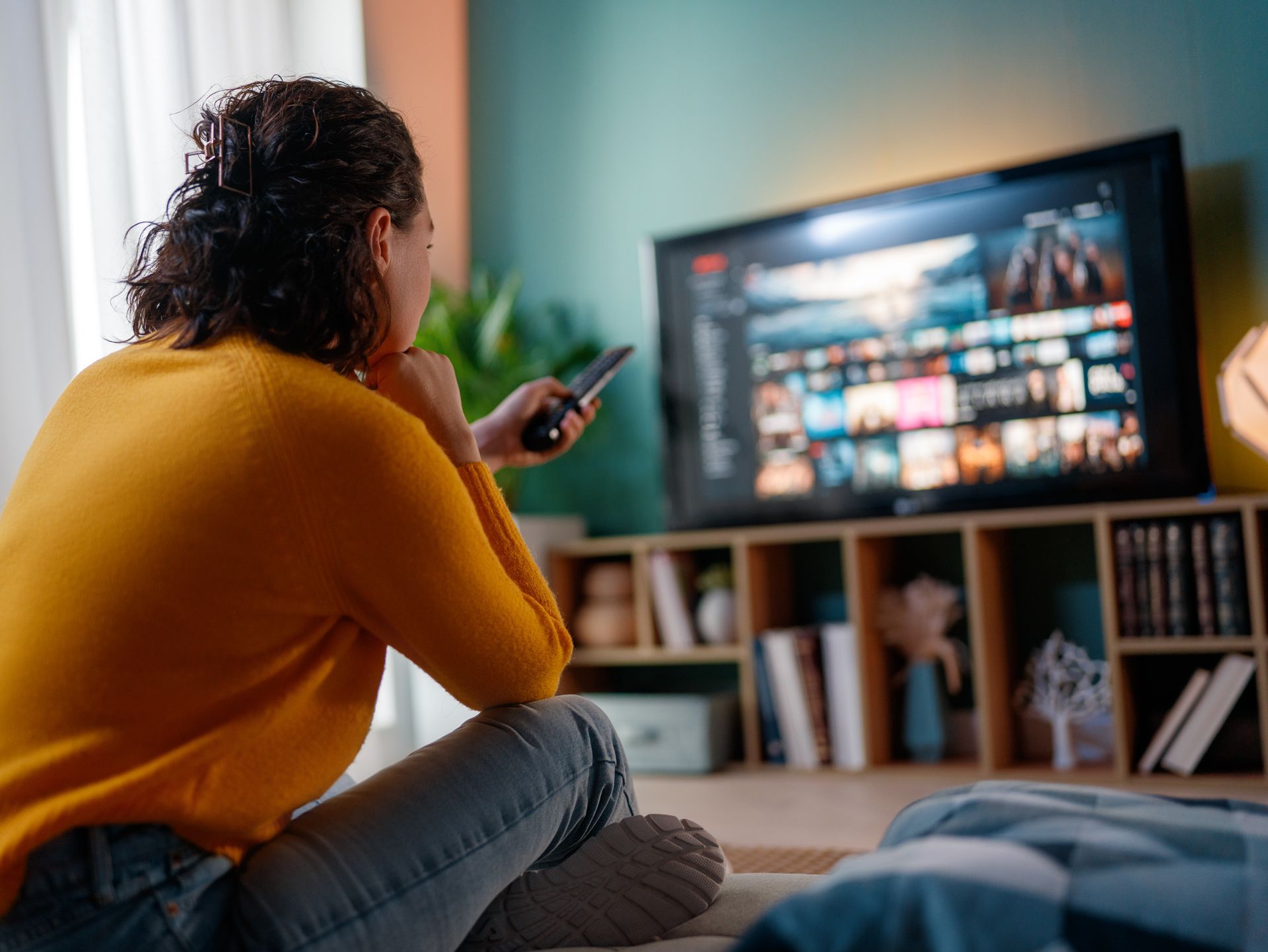 Assistindo televisão na era digital