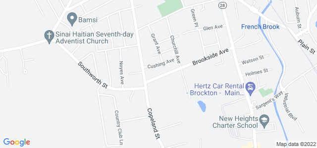 Map of business location