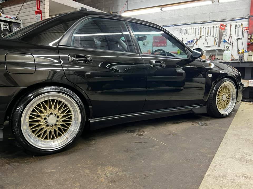 Black WRX Full Paint Protection — Car Paint Protection in Coffs Harbour, NSW