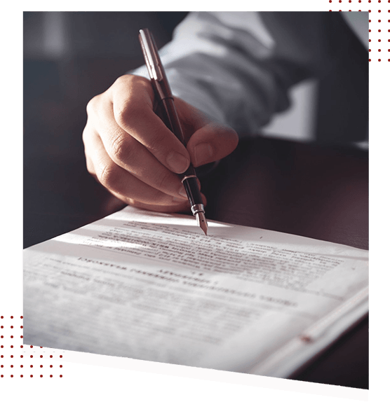 Signing a Document — Cherry Hill, NJ — Elkind and DiMento, P.A. Signing a Document — Cherry Hill, NJ — Elkind and DiMento, P.A.