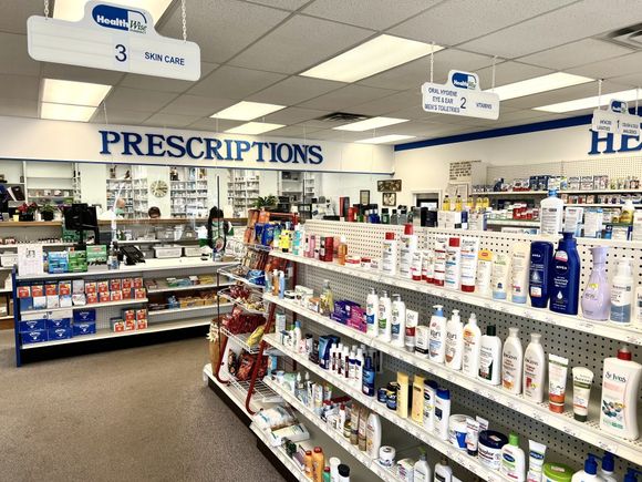 A neighborhood pharmacy near Bluefield, WV