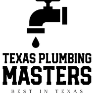 Texas Plumbing Masters logo with black faucet and water drop, text “Best in Texas”