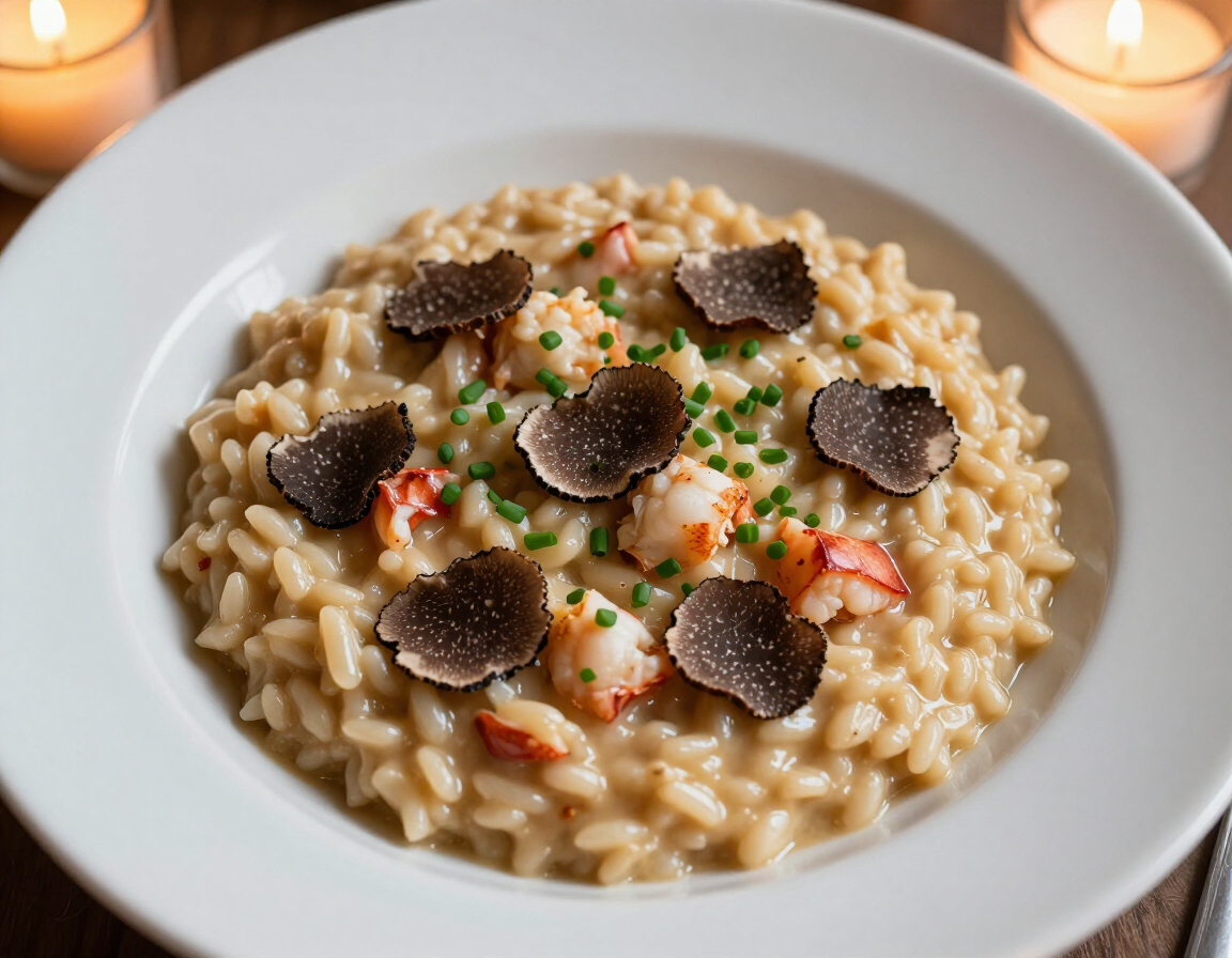 Brown Butter Lobster Risotto for Two