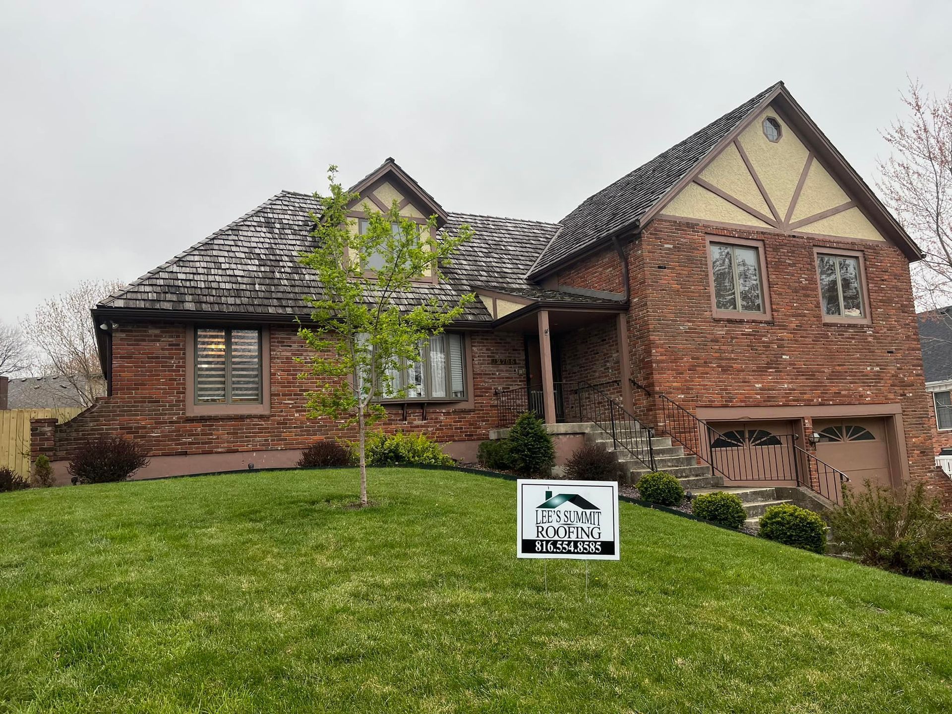 Completed Residential Roofing Project by Lee's Summit Roofing