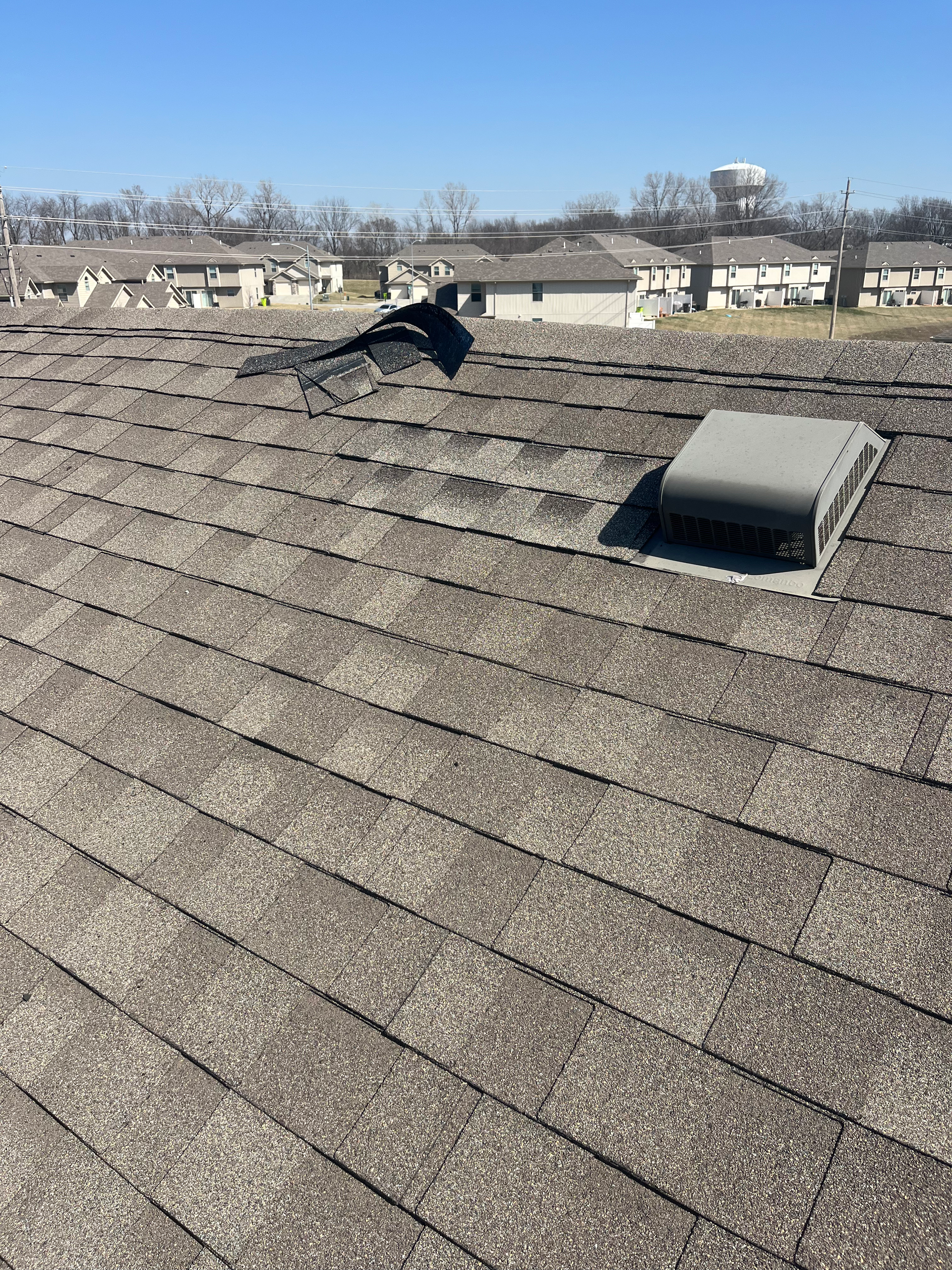 Asphalt Shingle Roof Installed by Lee's Summit Roofing