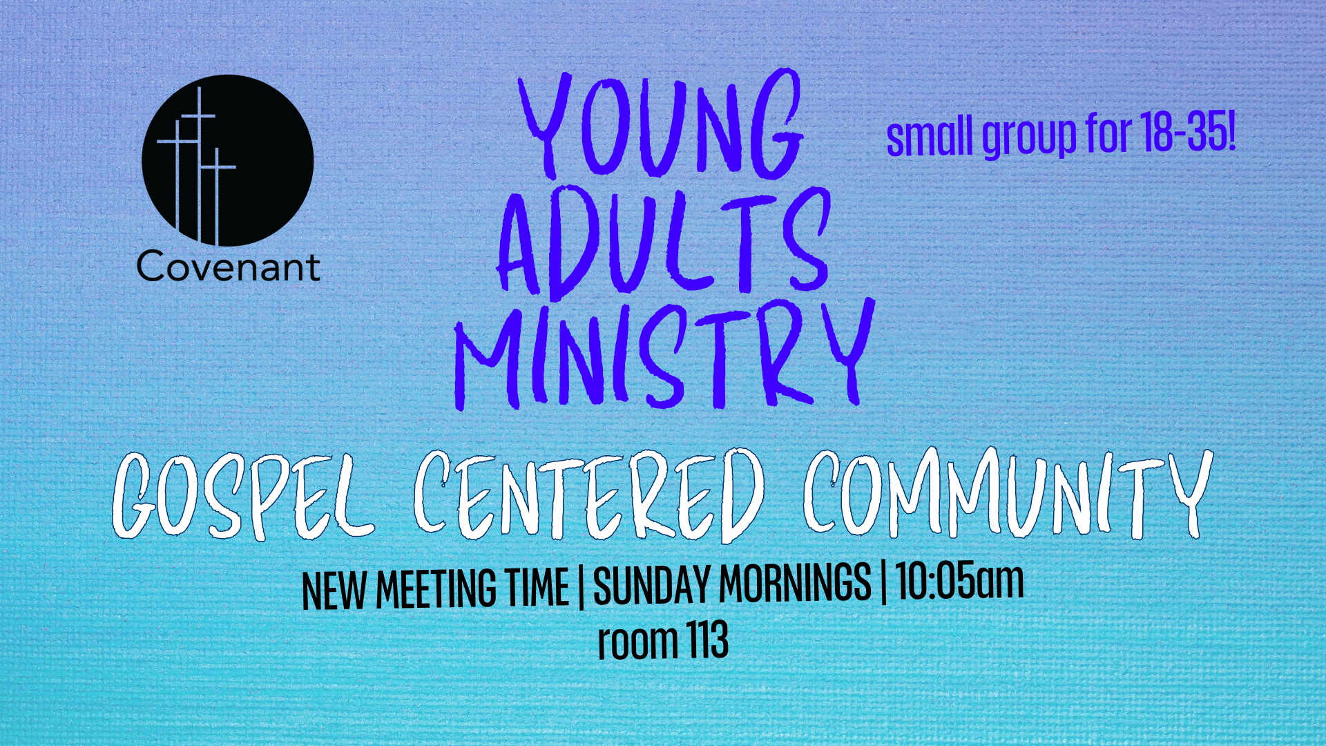 Young Adults Group - Covenant