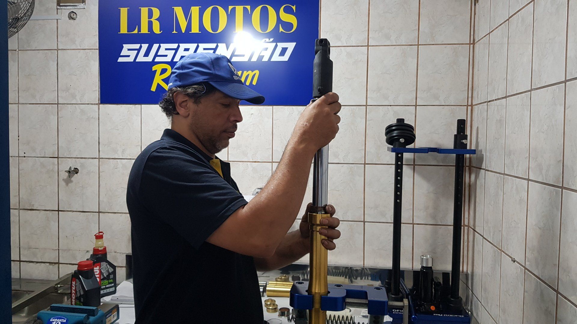 Manutenção de Suspensão de Motos na LR Motos Oficina Especializada