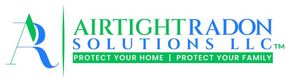 A logo for Airtight Radon Solutions LLC