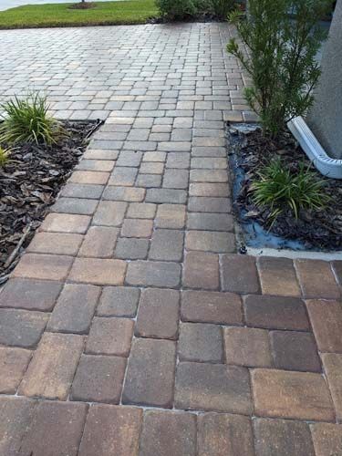 paver walkway