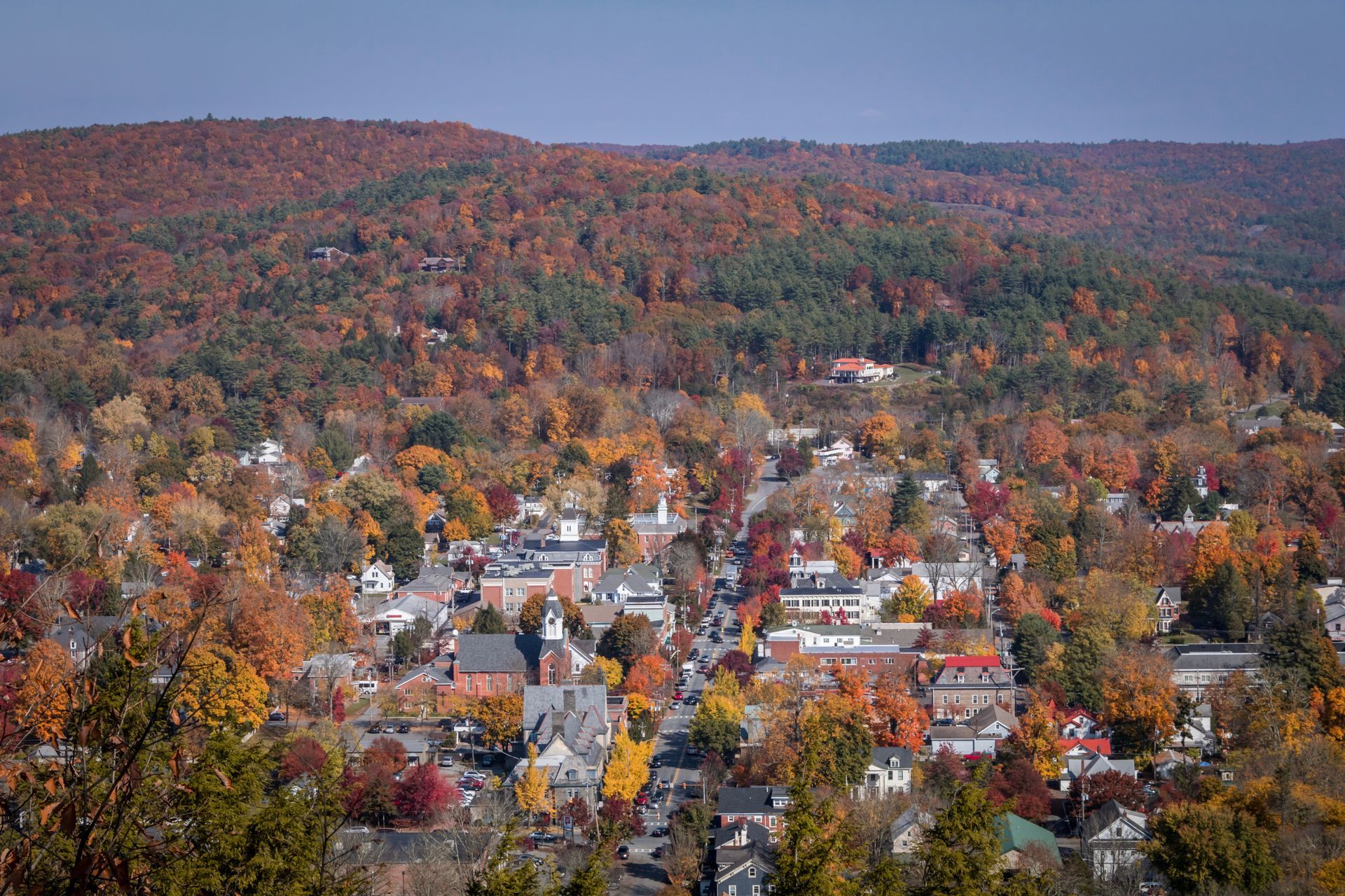 Milford, PA, a service area for Oakline Property Maintenance