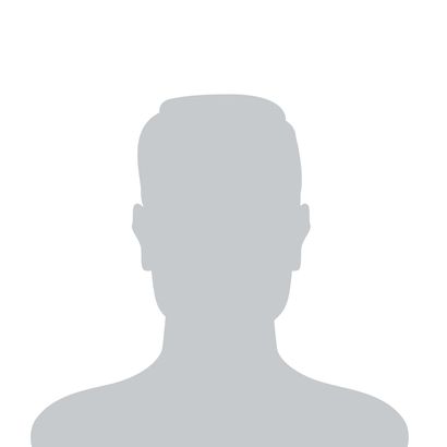 Gray generic user silhouette on a white background