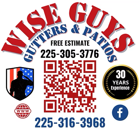 Gutters and Patio Service in Denham Springs, LA | Wise Guy’s Gutters & Patios Gutters and Patio Service in Denham Springs, LA | Wise Guy’s Gutters & Patios