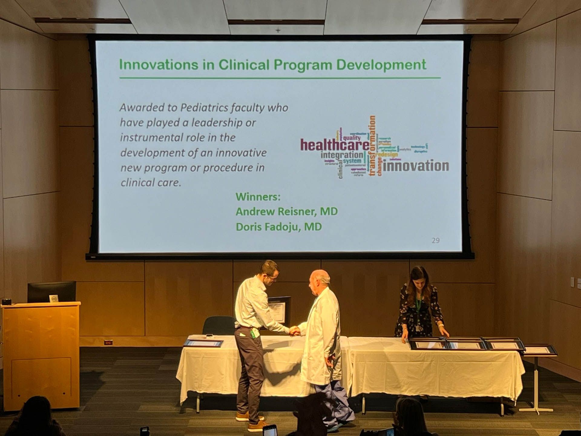 Innovations in Clinical Program Development Award 2023