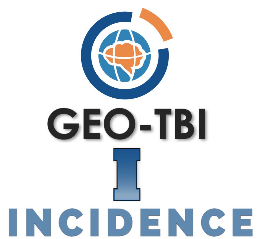 GEO-TBI logo: globe within blue circle, orange arc, and
