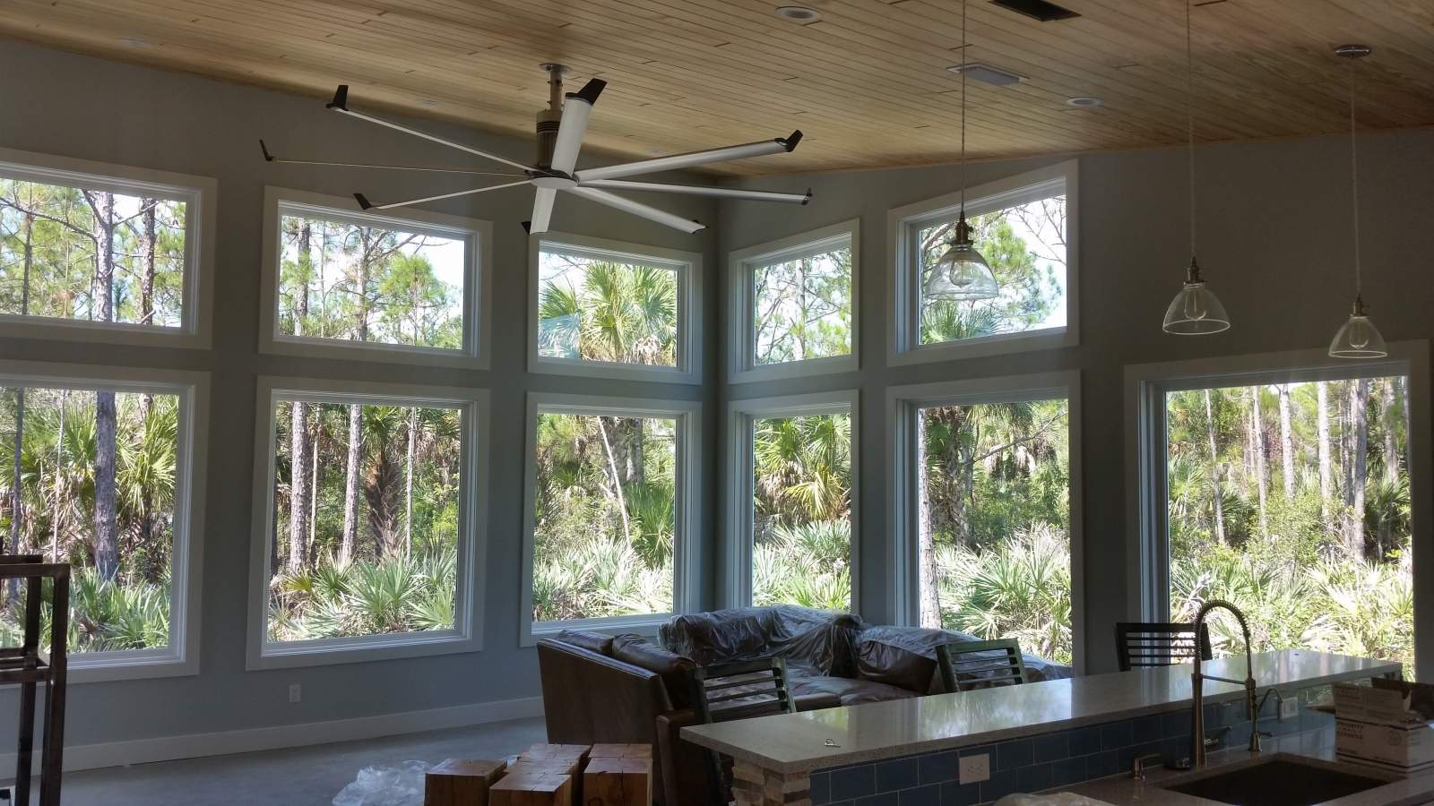 Inside View of a Home With Many Windows — Vero Beach, FL — Bucio Painting Inc.