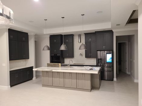 Coating Floor With Self-Leveling Epoxy Resin — Vero Beach, FL — Bucio Painting Inc.
