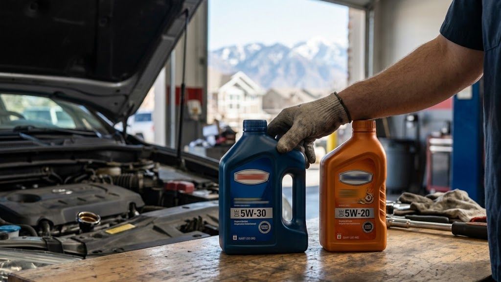 5W-30 or 5W-20? Choosing the Right Oil for Your Car Oil Change in Bountiful, UT