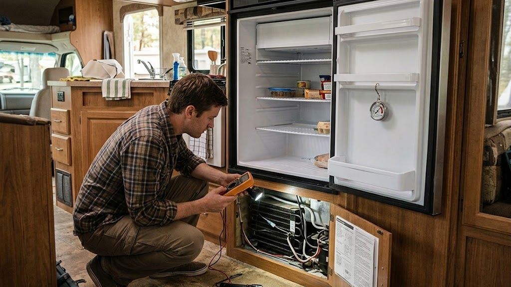 RV Refrigerator Not Cooling? Dometic and Norcold Fixes (and When to Call a Tech)
