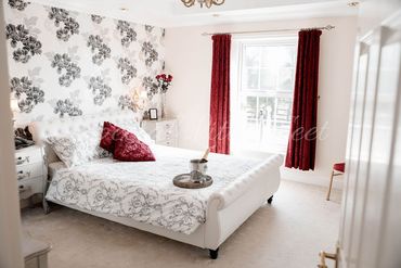 One of the rooms of our hotel lodge in King's Lynn