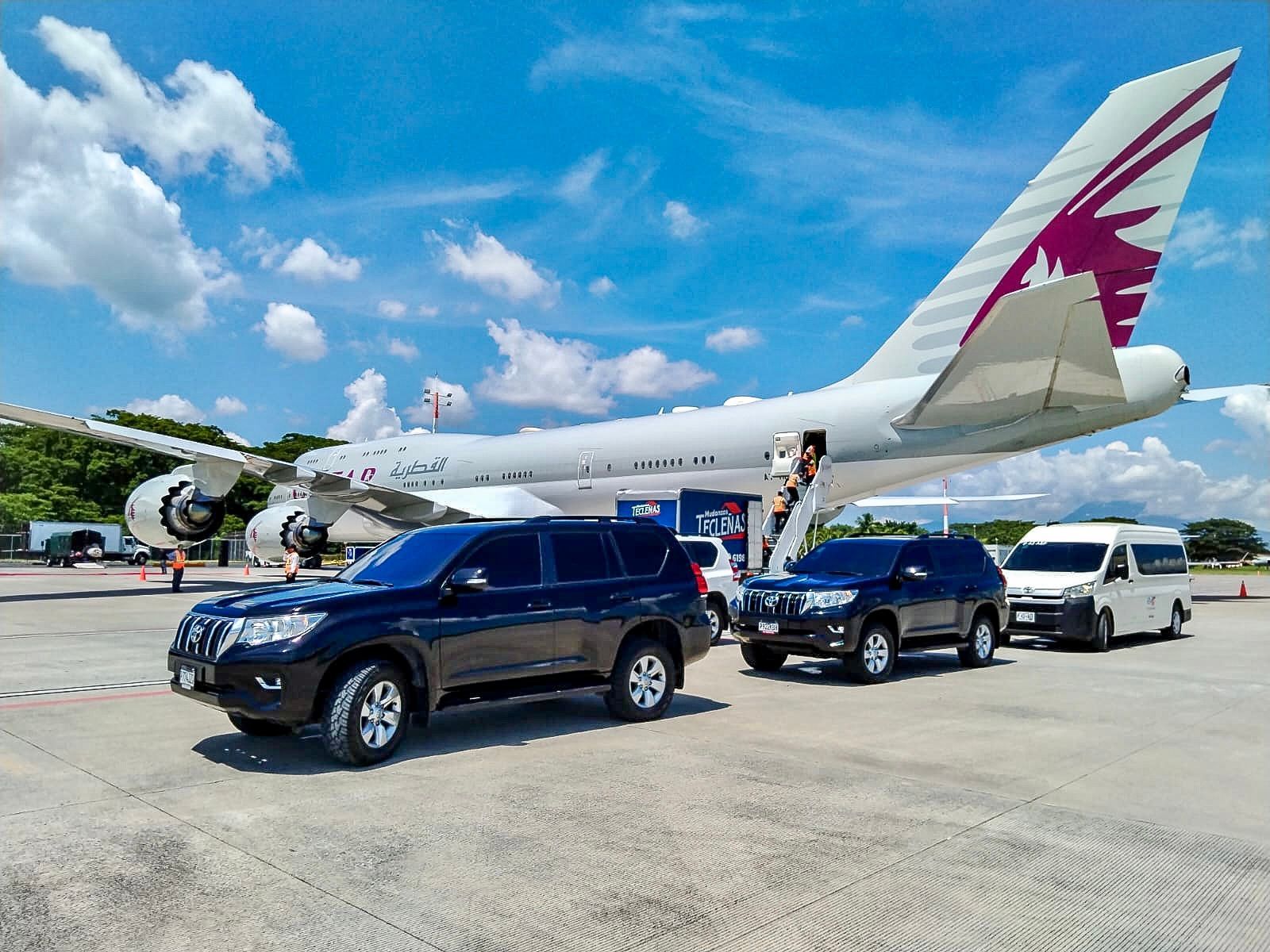 Toyota Prado blindada nivel 7 para transporte seguro en Guatemala
