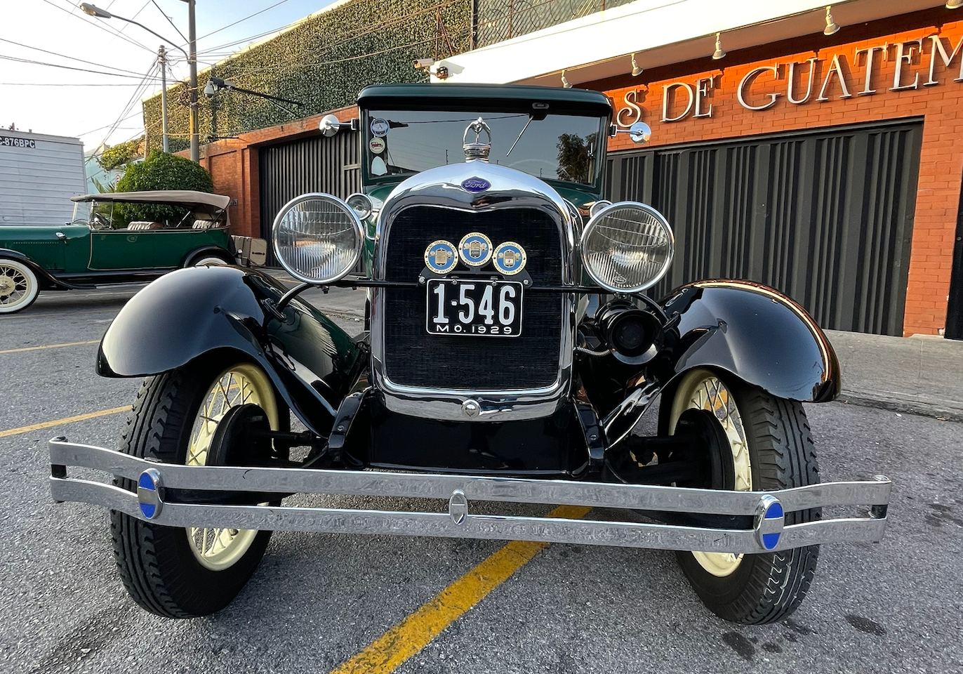 Ford Model A 1929 capota dura para bodas en Guatemala