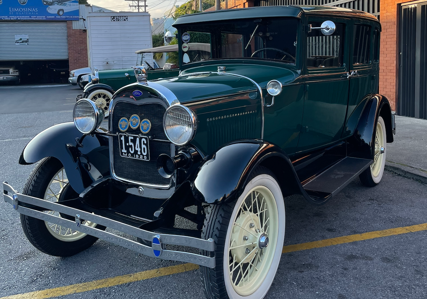 Ford Model A 1929 capota dura para bodas en Guatemala