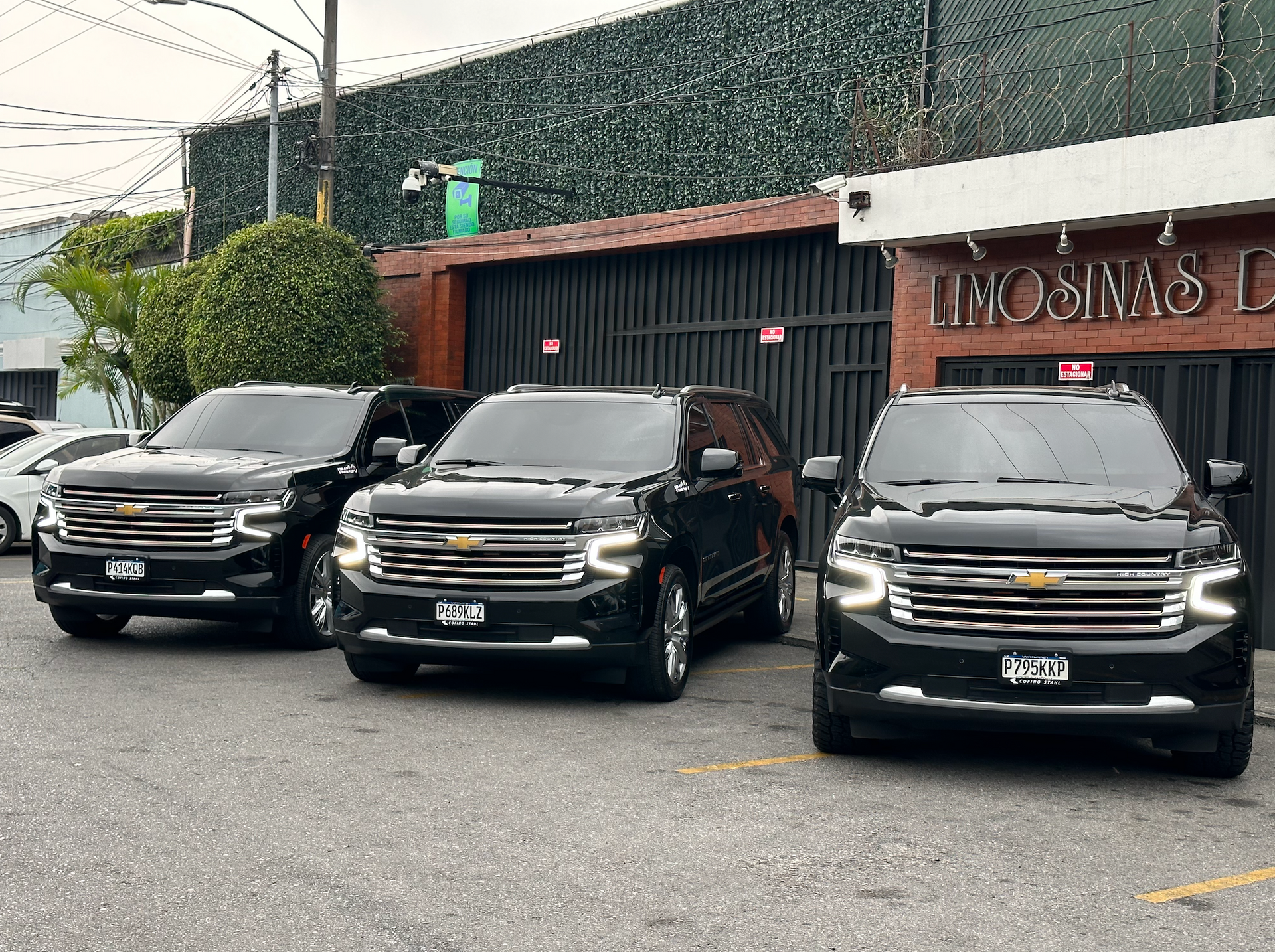 Chevrolet Suburban High Country blindada nivel 7 para transporte VIP en Guatemala